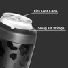 image:imageHydroJug Can Cooler 12 oz Stainless Steel Can Holder CherishBlack Leopard