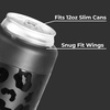 image:imageHydroJug Can Cooler 12 oz Stainless Steel Can Holder CherishBlack Leopard