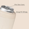 image:imageHydroJug Can Cooler 12 oz Stainless Steel Can Holder CherishCream