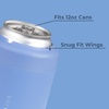 image:imageHydroJug Can Cooler 12 oz Stainless Steel Can Holder CherishLight Blue