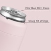 image:imageHydroJug Can Cooler 12 oz Stainless Steel Can Holder CherishPink Sand