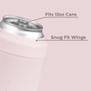 image:imageHydroJug Can Cooler 12 oz Stainless Steel Can Holder CherishPink Sand