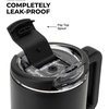 image:imageHydroJug Coffee Traveler 20oz CeramicLined Mug with Handle CascadeBlack