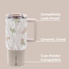 image:imageHydroJug Coffee Traveler 20oz CeramicLined Mug with Handle CascadeCamo
