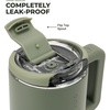 image:imageHydroJug Coffee Traveler 20oz CeramicLined Mug with Handle CascadeCourtyard