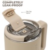 image:imageHydroJug Coffee Traveler 20oz CeramicLined Mug with Handle CascadeDune