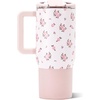 image:imageHydroJug Coffee Traveler 20oz CeramicLined Mug with Handle CascadeWildrose