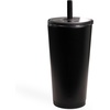 image:imageHydroJug Everyday Tumbler 14 oz CeramicLined Straw Cup CascadeBlack