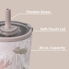 image:imageHydroJug Everyday Tumbler 14 oz CeramicLined Straw Cup CascadeCamo