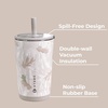 image:imageHydroJug Everyday Tumbler 14 oz CeramicLined Straw Cup CascadeCamo
