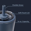 image:imageHydroJug Everyday Tumbler 14 oz CeramicLined Straw Cup CascadeCascade