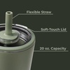 image:imageHydroJug Everyday Tumbler 14 oz CeramicLined Straw Cup CascadeCourtyard