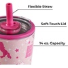 image:imageHydroJug Everyday Tumbler 14 oz CeramicLined Straw Cup CascadeCowgirl