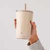 image:imageHydroJug Everyday Tumbler 14 oz CeramicLined Straw Cup CascadeDune