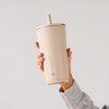 image:imageHydroJug Everyday Tumbler 14 oz CeramicLined Straw Cup CascadeDune