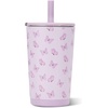 image:imageHydroJug Everyday Tumbler 14 oz CeramicLined Straw Cup CascadeFlutter