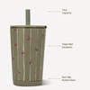 image:imageHydroJug Everyday Tumbler 14 oz CeramicLined Straw Cup CascadeFootball