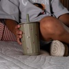 image:imageHydroJug Everyday Tumbler 14 oz CeramicLined Straw Cup CascadeFootball