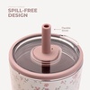 image:imageHydroJug Everyday Tumbler 14 oz CeramicLined Straw Cup CascadeMagnolia