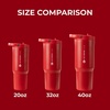 image:imageHydroJug Sport 20 oz Insulated Stainless Steel Water Bottle BlackAlumni Red