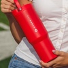 image:imageHydroJug Sport 20 oz Insulated Stainless Steel Water Bottle BlackAlumni Red