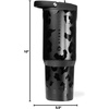 image:imageHydroJug Sport 20 oz Insulated Stainless Steel Water Bottle BlackBlack Leopard