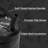 image:imageHydroJug Sport 20 oz Insulated Stainless Steel Water Bottle BlackBlack Leopard