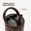 image:imageHydroJug Sport 20 oz Insulated Stainless Steel Water Bottle BlackBrown Leopard