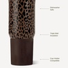 image:imageHydroJug Sport 20 oz Insulated Stainless Steel Water Bottle BlackBrown Leopard