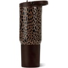 image:imageHydroJug Sport 20 oz Insulated Stainless Steel Water Bottle BlackBrown Leopard