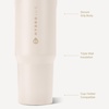 image:imageHydroJug Sport 20 oz Insulated Stainless Steel Water Bottle BlackCream