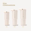 image:imageHydroJug Sport 20 oz Insulated Stainless Steel Water Bottle BlackCream
