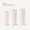 image:imageHydroJug Sport 20 oz Insulated Stainless Steel Water Bottle BlackCream