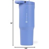 image:imageHydroJug Sport 20 oz Insulated Stainless Steel Water Bottle BlackLight Blue