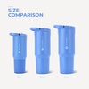 image:imageHydroJug Sport 20 oz Insulated Stainless Steel Water Bottle BlackLight Blue