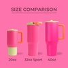 image:imageHydroJug Sport 20 oz Insulated Stainless Steel Water Bottle BlackOrchid