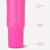 image:imageHydroJug Sport 20 oz Insulated Stainless Steel Water Bottle BlackRazzle