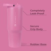 image:imageHydroJug Sport 20 oz Insulated Stainless Steel Water Bottle BlackTaffy