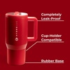 image:imageHydroJug Traveler 20oz Kids Insulated Tumbler with Handle Brown LeopardAlumni Red