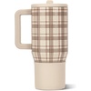 image:imageHydroJug Traveler 20oz Kids Insulated Tumbler with Handle Brown LeopardBlair