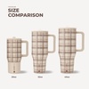 image:imageHydroJug Traveler 20oz Kids Insulated Tumbler with Handle Brown LeopardBlair
