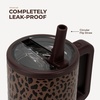 image:imageHydroJug Traveler 20oz Kids Insulated Tumbler with Handle Brown LeopardBrown Leopard