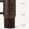 image:imageHydroJug Traveler 20oz Kids Insulated Tumbler with Handle Brown LeopardBrown Leopard