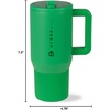 image:imageHydroJug Traveler 20oz Kids Insulated Tumbler with Handle Brown LeopardClover