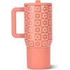 image:imageHydroJug Traveler 20oz Kids Insulated Tumbler with Handle Brown LeopardDaisy Checkers