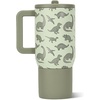 image:imageHydroJug Traveler 20oz Kids Insulated Tumbler with Handle Brown LeopardDinosaur