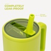image:imageHydroJug Traveler 20oz Kids Insulated Tumbler with Handle Brown LeopardLemon Lime