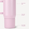 image:imageHydroJug Traveler 20oz Kids Insulated Tumbler with Handle Brown LeopardSweet Pea