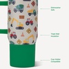 image:imageHydroJug Traveler 20oz Kids Insulated Tumbler with Handle Brown LeopardUnder Construction