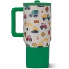image:imageHydroJug Traveler 20oz Kids Insulated Tumbler with Handle Brown LeopardUnder Construction